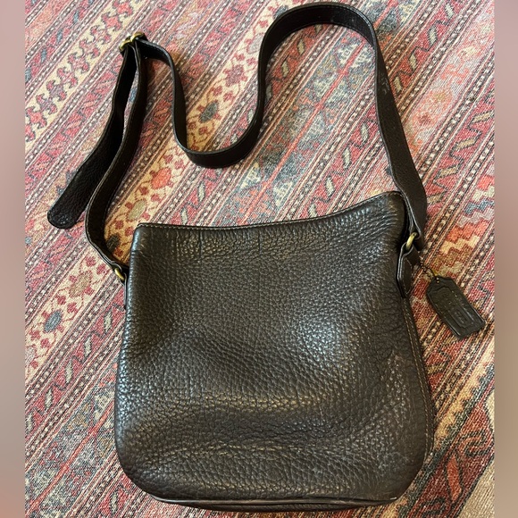 Coach Handbags - Genuine Coach 4907 Brown Leather Shoulder Bag